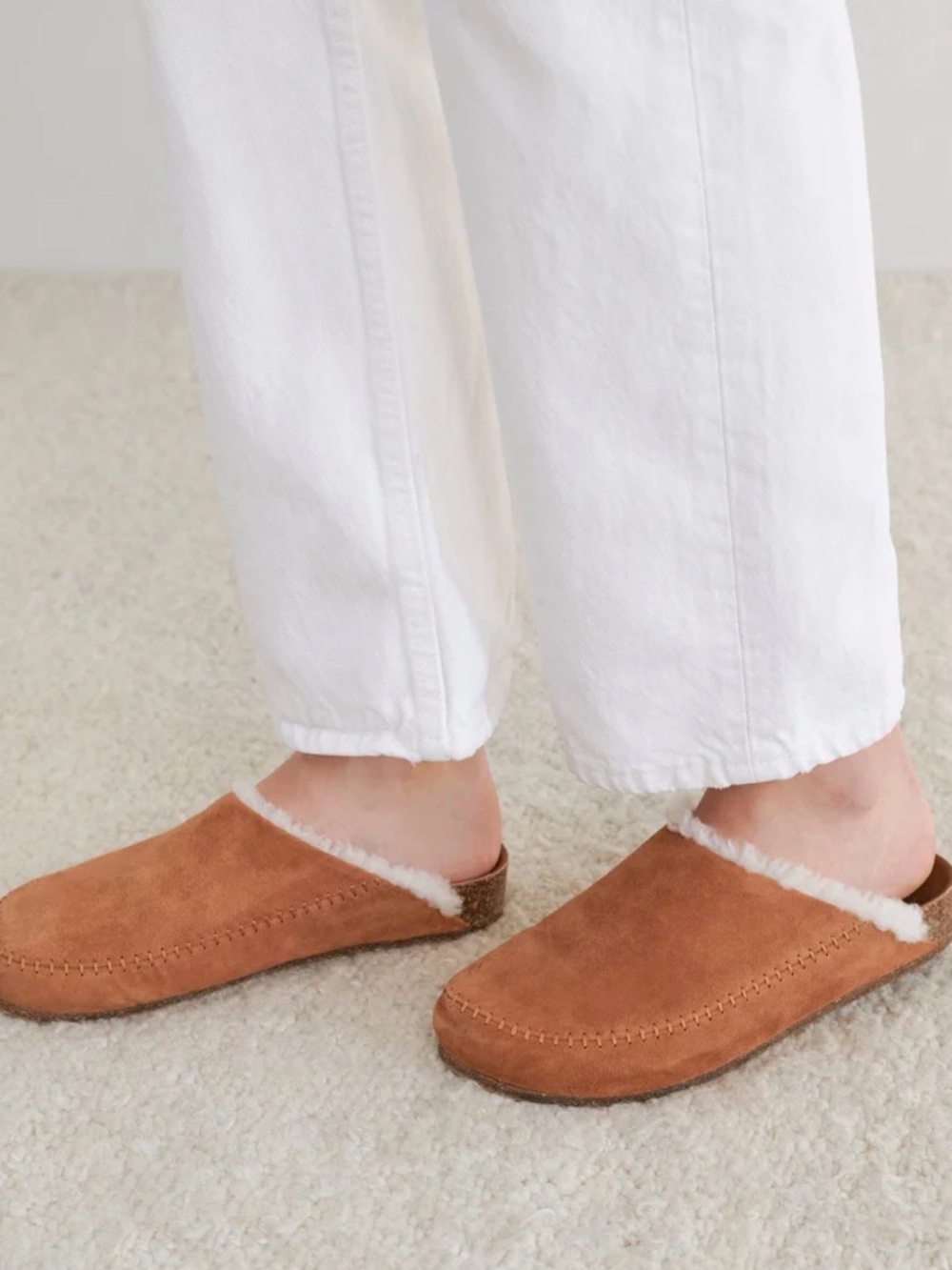 Jenni Kayne Shearling-Lined Moc Clog